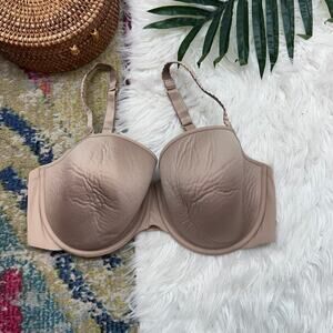 ThirdLove 24/7 Classic T-Shirt Bra 36E Nude Tan Beige